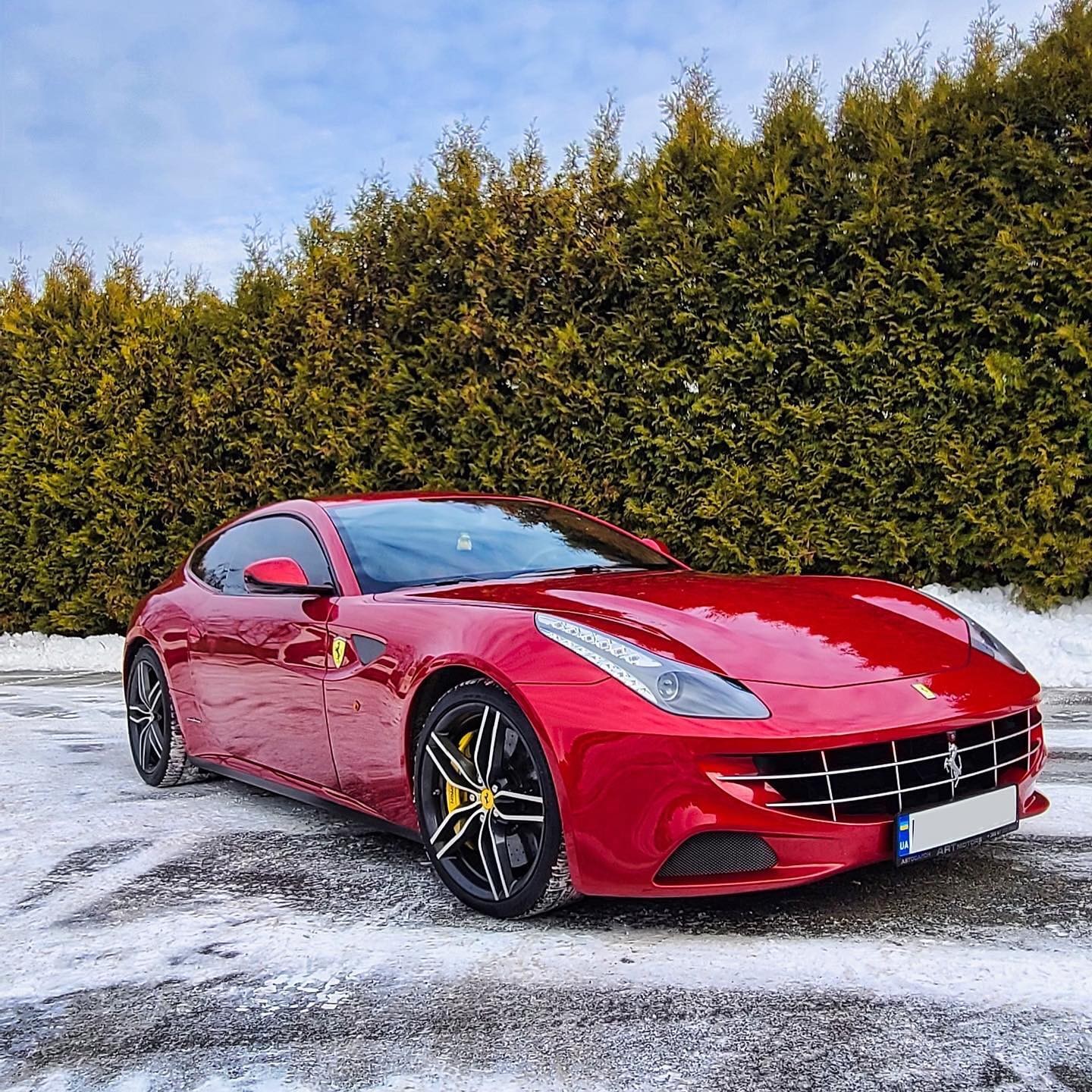 Тест-Драйв Ferrari FF Red спорткар vaXk