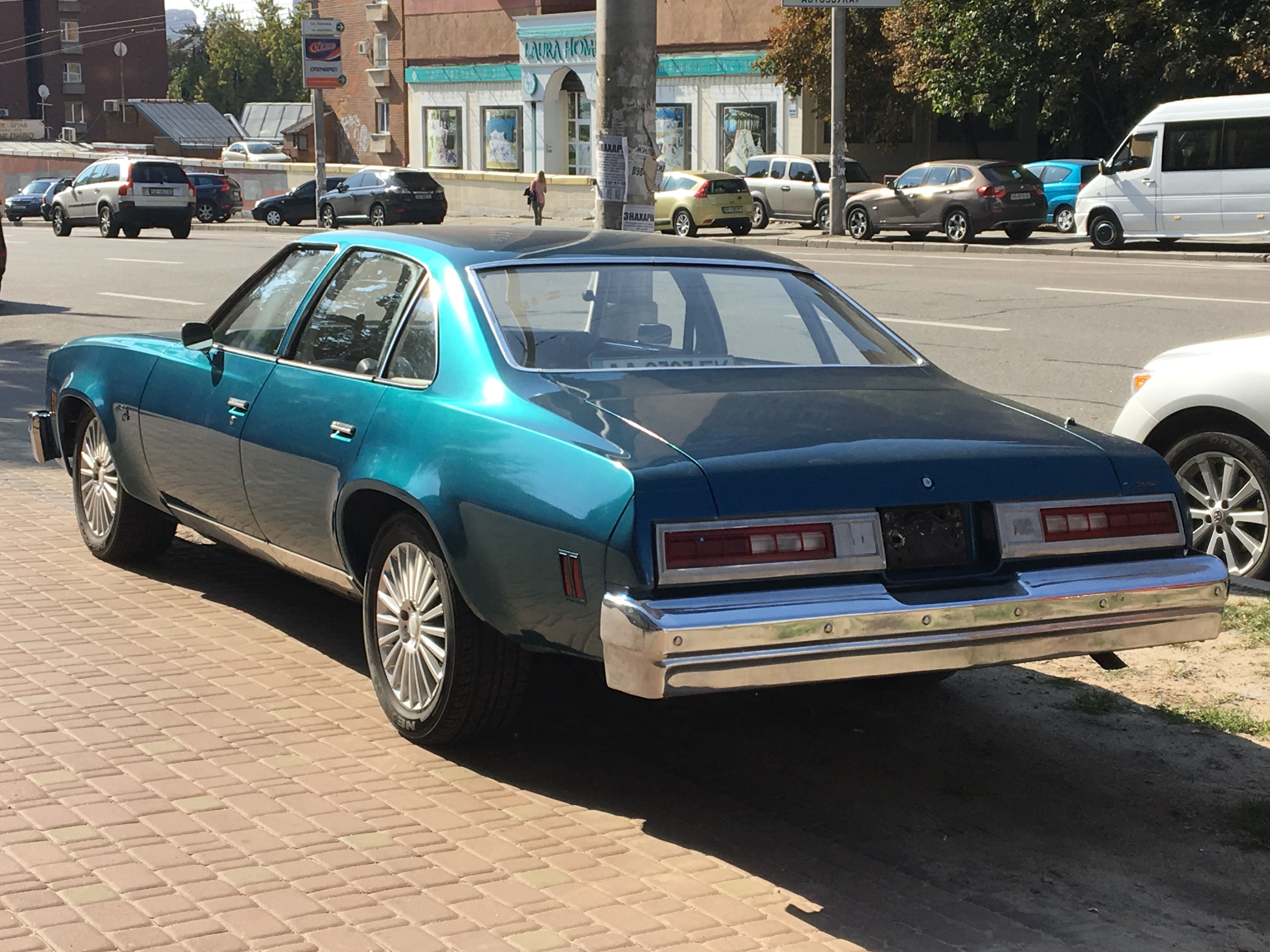 1977 Chevrolet Malibu Classic blue dm7y