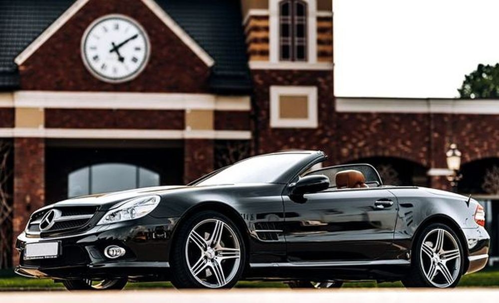 258 Кабриолет Mercedes SL500 на свадьбу с водителем K4yM