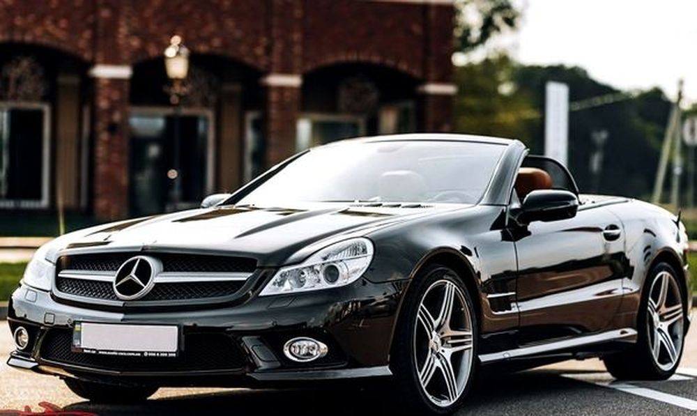 258 Кабриолет Mercedes SL500 на свадьбу съемки без водителя Ak6A