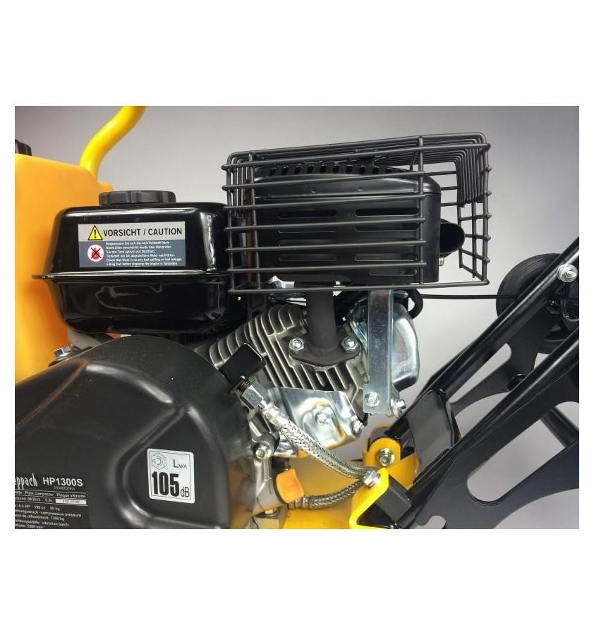 Виброплита Sheppach HP 1300 87кг 1.3т сила удару ущільнення до 15см W96D