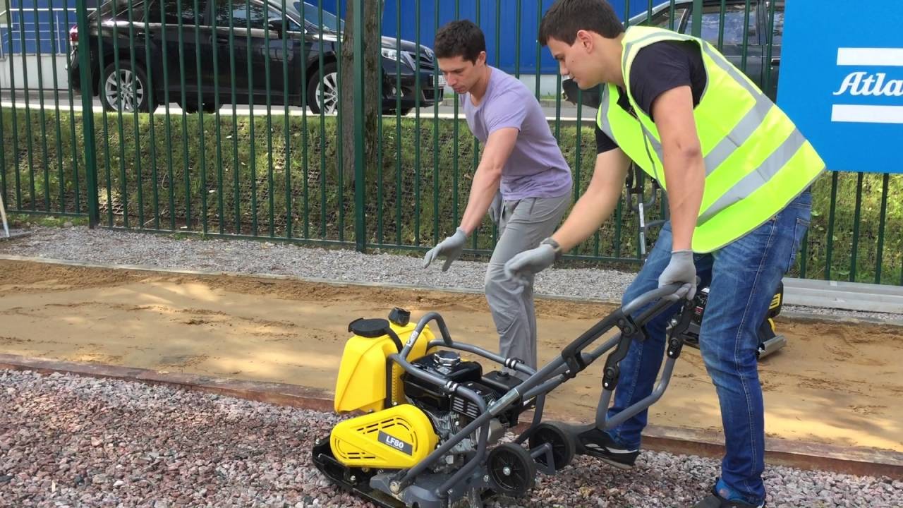 Віброплита ATLAS COPCO LF100 95 кг сила удару 1.7т Em7A
