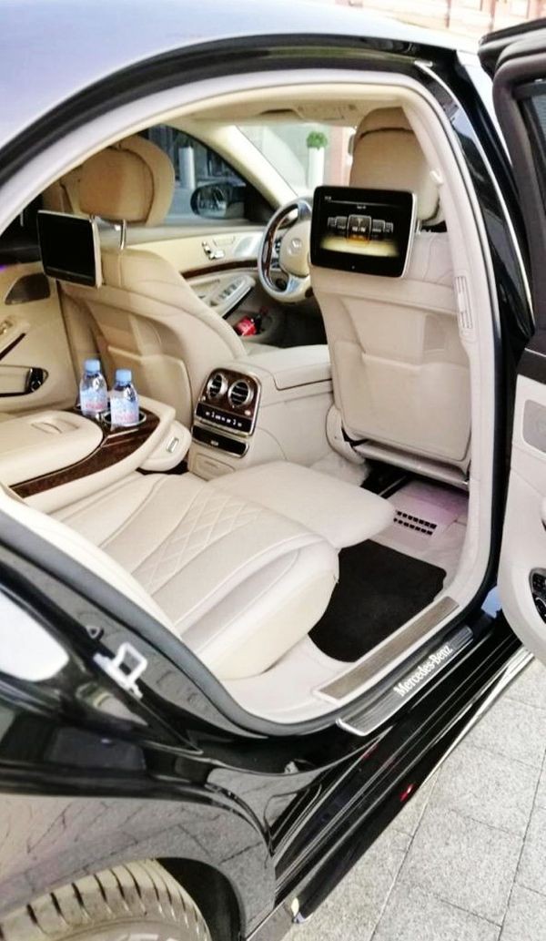 075 Mercedes W222 S500L vip на свадьбу 3JDO