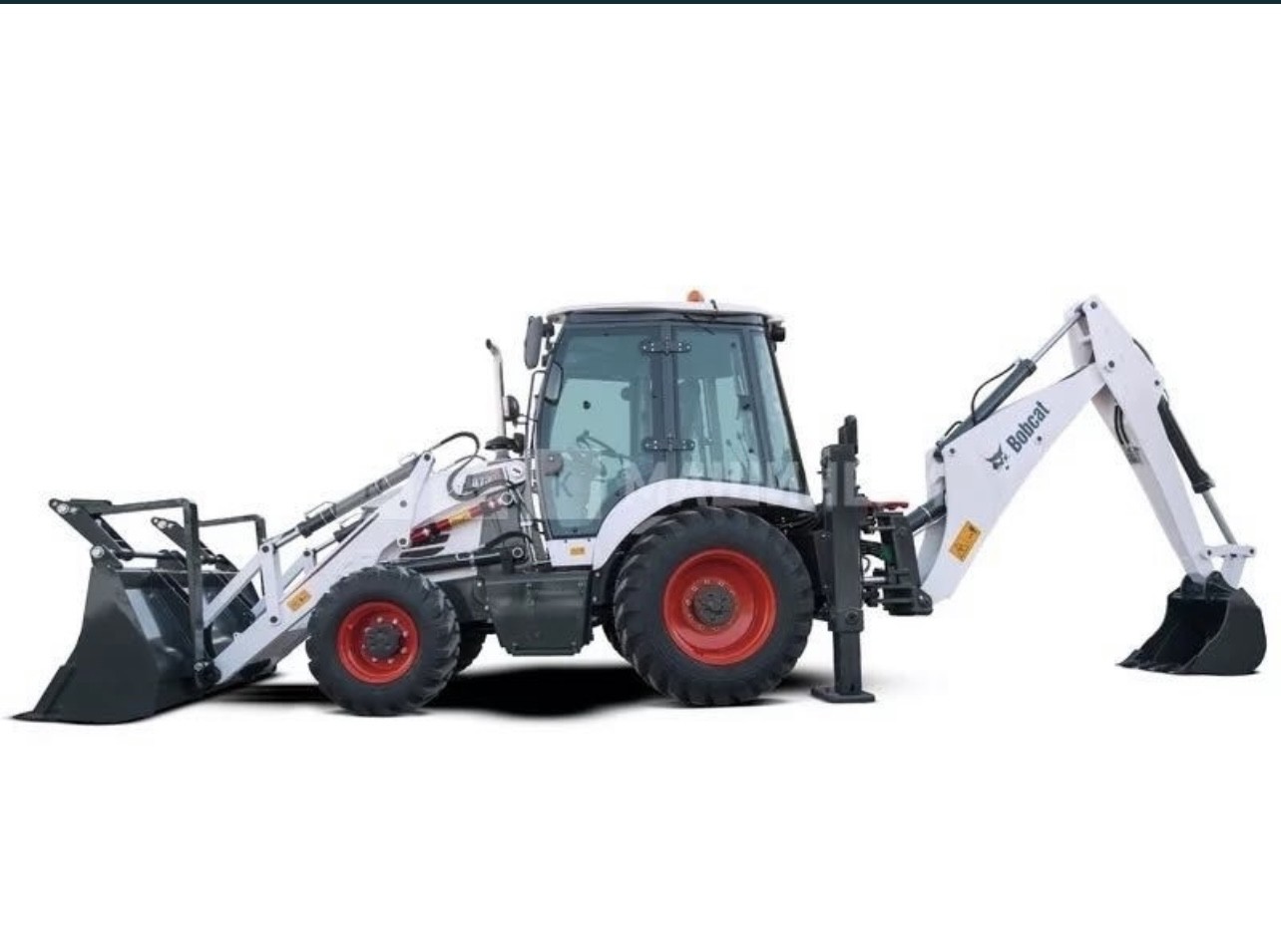 Екскаватор навантажувач Bobcat з водієм YJp8