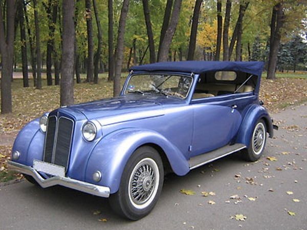 198 Ретро кабриолет автомобиль Opel Olympia на свадьбу съемки lQV1