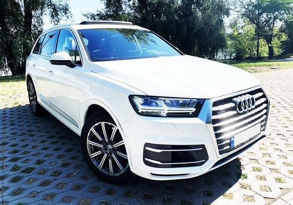 394 Внедорожник на свадьбу Audi Q7 белая 3Ryx