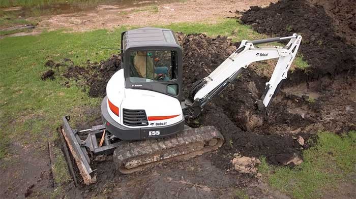 Послуга Мініекскаватор BOBCAT E55 JR1e