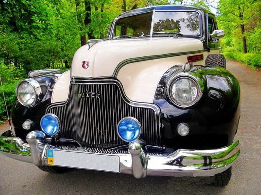 187 Ретро автомобиль Buick 1940 на свадьбу съемки 3DgP