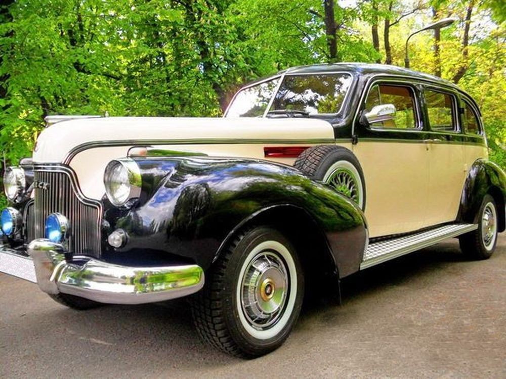 187 Ретро автомобиль Buick 1940 на свадьбу съемки 3DgP