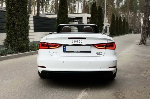362 Audi A3 Cabrio белый кабриолет на свадьбу lMRw