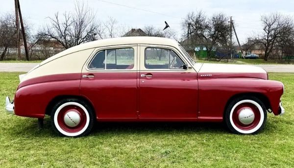 171 Ретро автомобиль Pobeda GAZ M-20 на свадьбу съемки yP1x