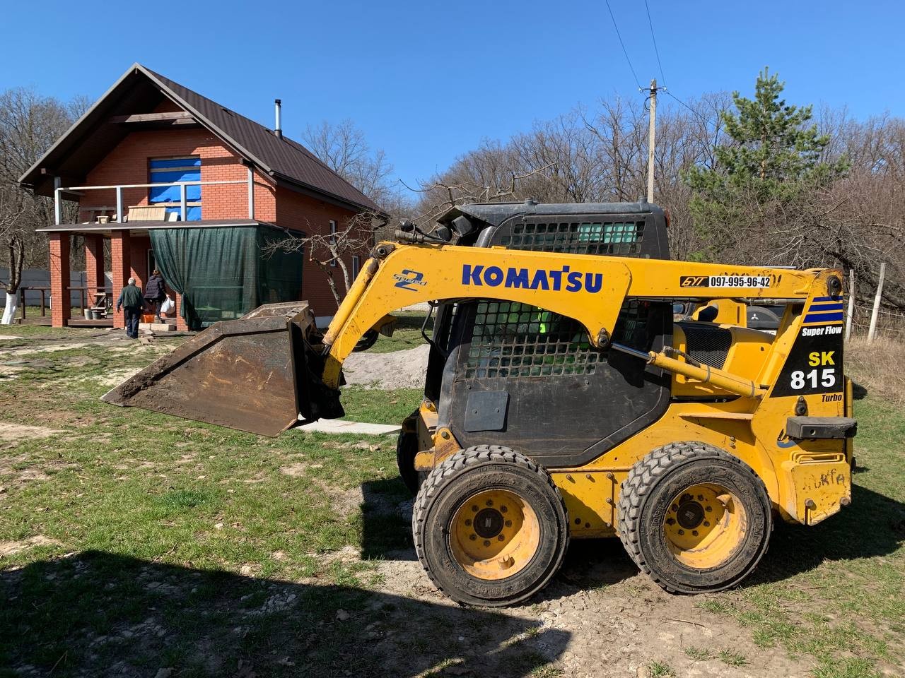 Услуги мини-погрузчика bobcat lQB0