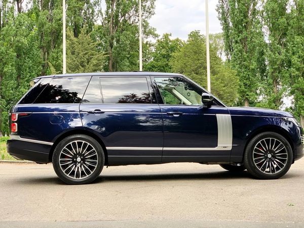 221 Внедорожник Range Rover Long синий авто на свадьбу pazq