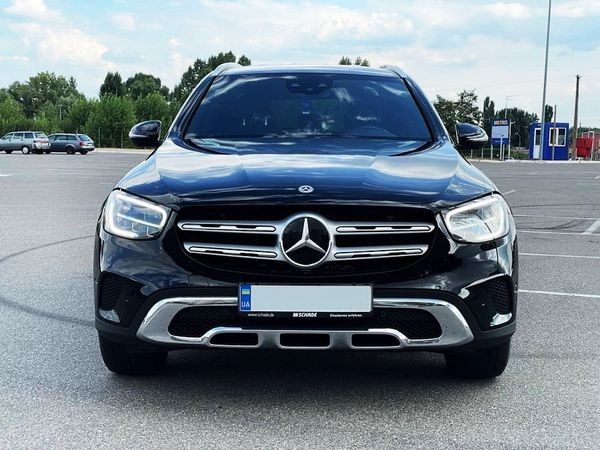 039 Mercedes GLC 300 черный джип внедорожник на свадьбу bv8z