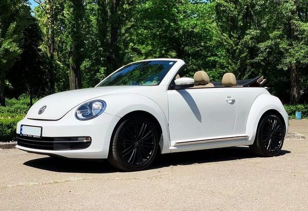 020 Кабриолет Volkswagen Beetle белый на свадьбу съемки BD6V