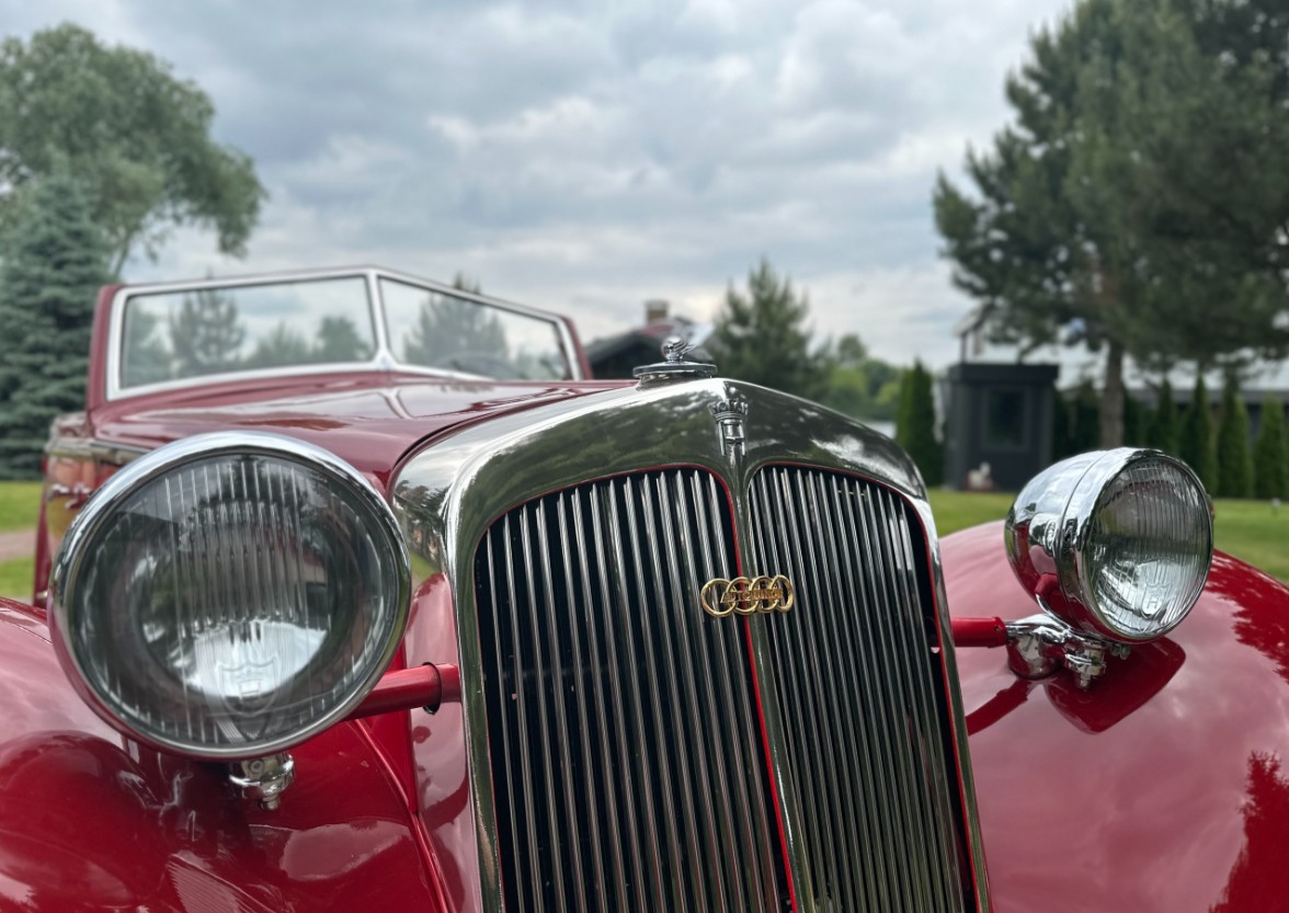Ретро автомобиль Horch 853 для съемок в кино и фотосессий 6LkP