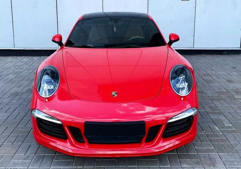 192 Porsche 911 Carrera 4S красный на свадьбу фото съемки Mr8g