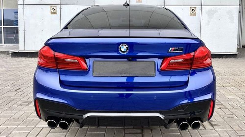 193 BMW M5 F90 Competition синий спорткар с водителем zLBV