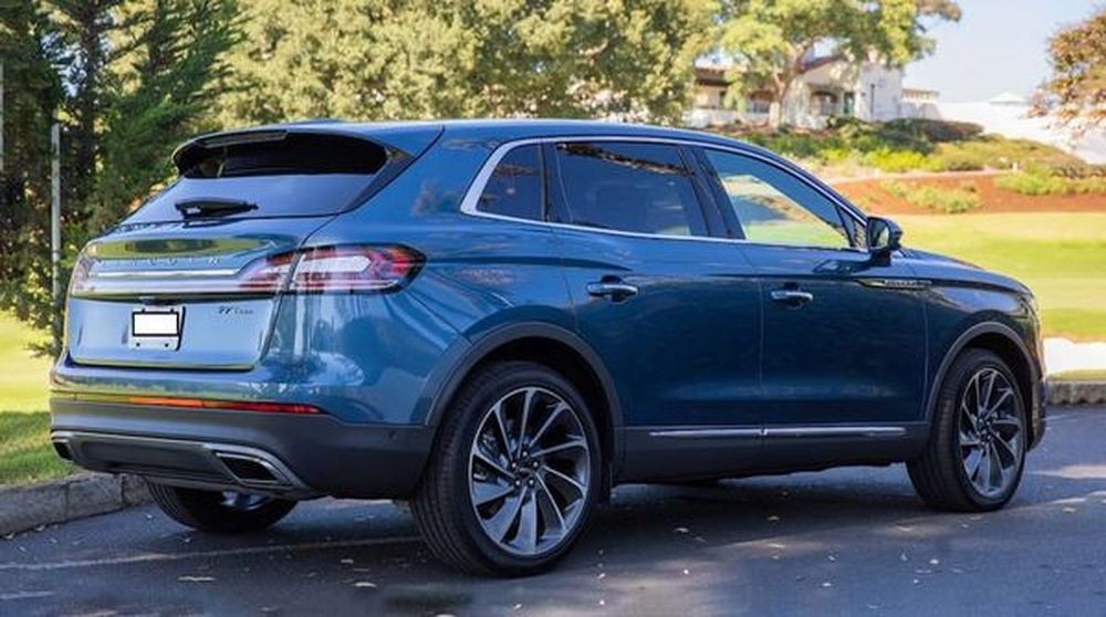225 Lincoln Nautilus голубой джип с водителем на свадьбу трансфер Mrez