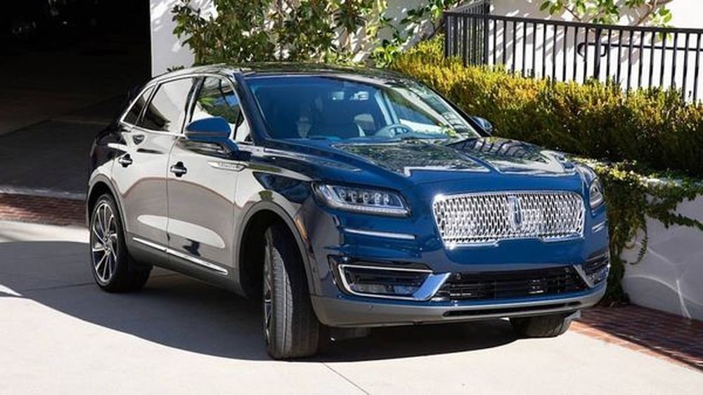 225 Lincoln Nautilus голубой джип с водителем на свадьбу трансфер Mrez