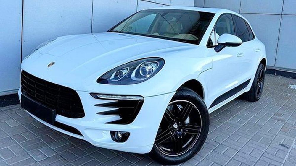 042 Bнедорожник Porsche Macan S белый с водителем на свадьбу D6JQ