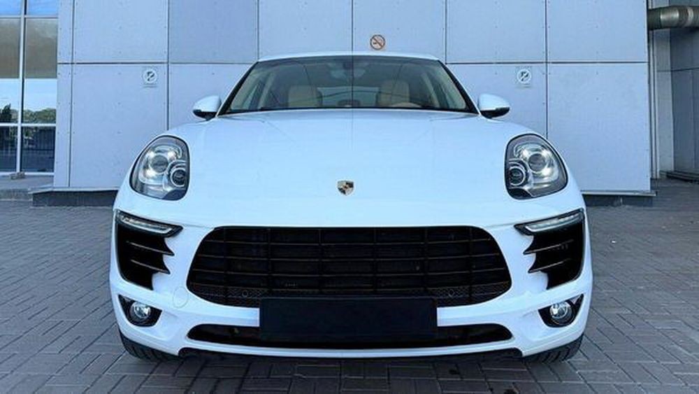 042 Bнедорожник Porsche Macan S белый с водителем на свадьбу D6JQ