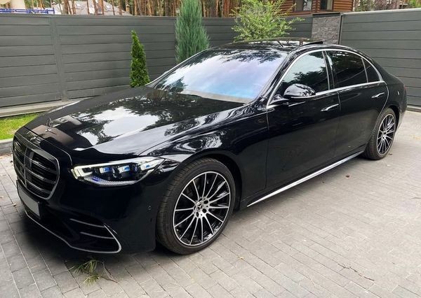 045 Mercedes Benz S-class W223 S500 AMG на свадьбу mLPX
