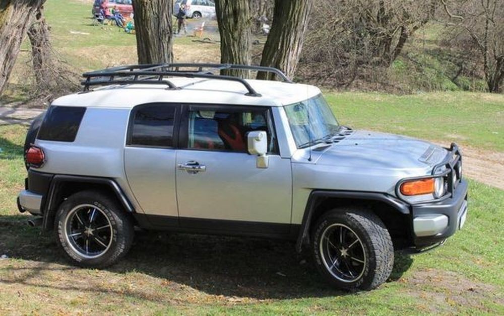 093 Внедорожник Toyota FJ Cruizer на свадьбу съемки vazY