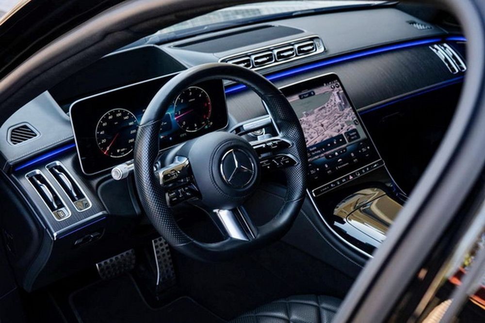 058 Mercedes-Benz S-class W 223 S 400d 4 matic на свадьбу c водителем NrB8