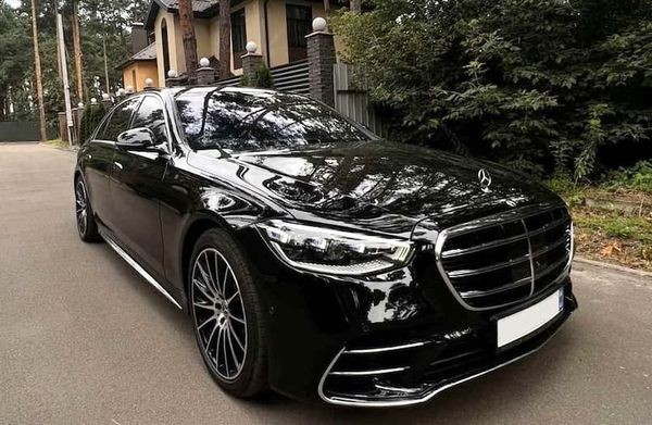 045 Mercedes Benz S-class W223 S500 AMG на свадьбу mLPX