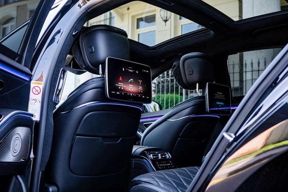 058 Mercedes-Benz S-class W 223 S 400d 4 matic на свадьбу без водителя k9x4
