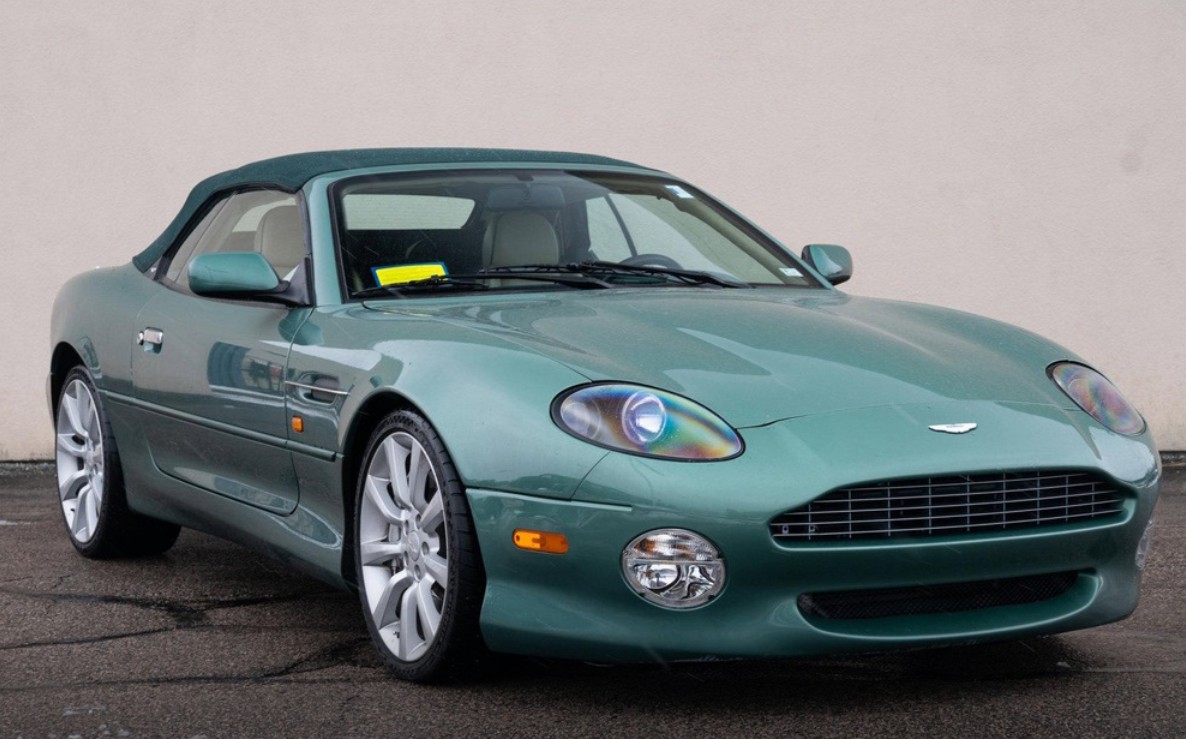 Тест Драйв спорткара Aston Martin DB7 Vantage 7yZ0