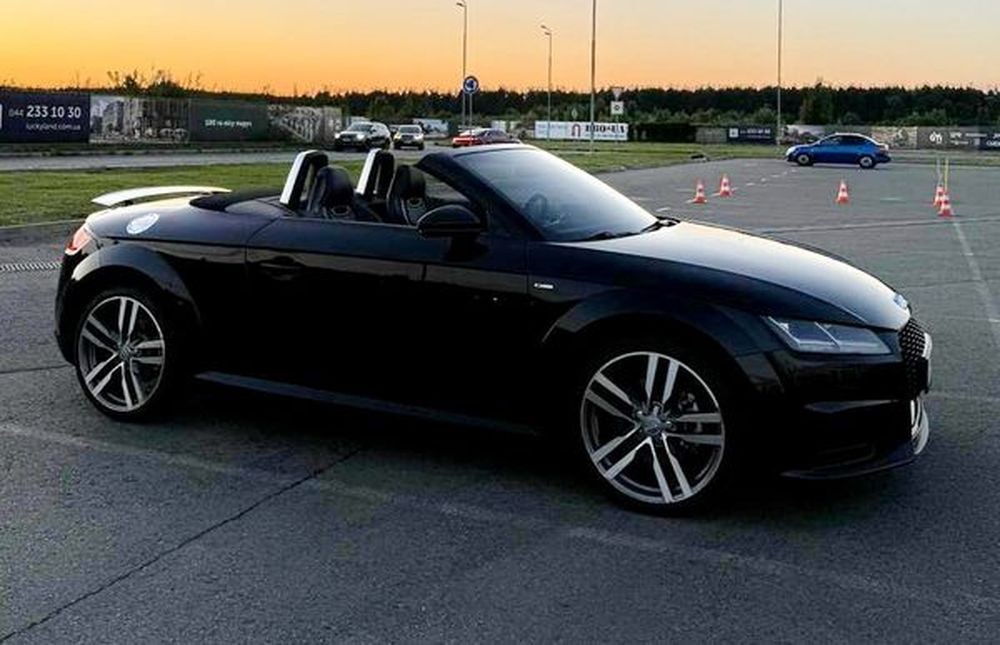 362 Audi TT S-line Quttro черный для свадьбы фотосессии BDEJ