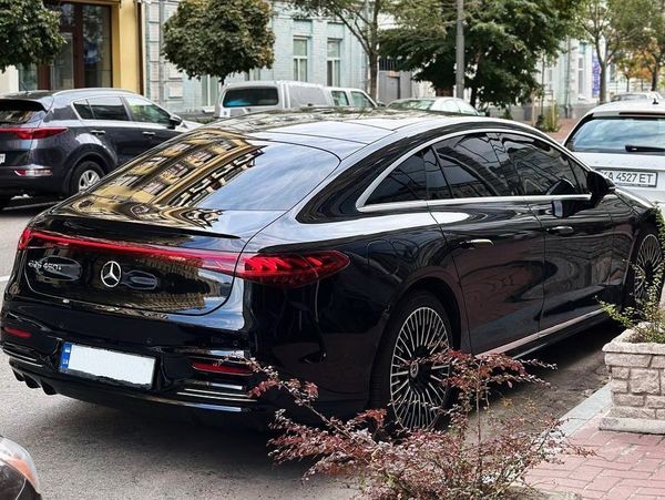 164 Авто на свадьбу Mercedes-Benz EQS 450+ электро с водителем aPen