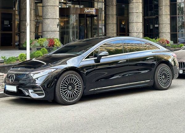 164 Авто на свадьбу Mercedes-Benz EQS 450+ электро с водителем aPen