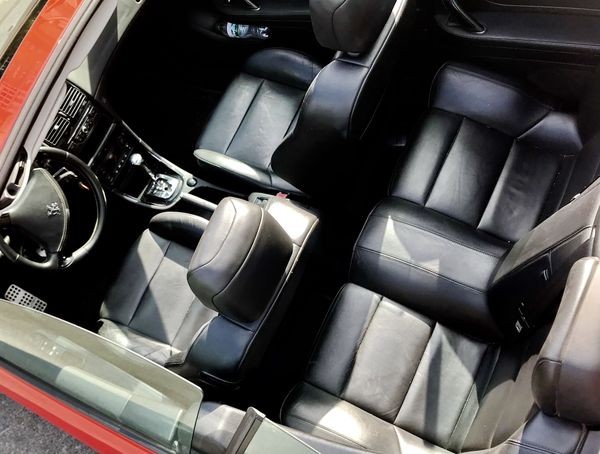 320 Кабриолет Peugout 307cc красный на свадьбу съемки 7y40