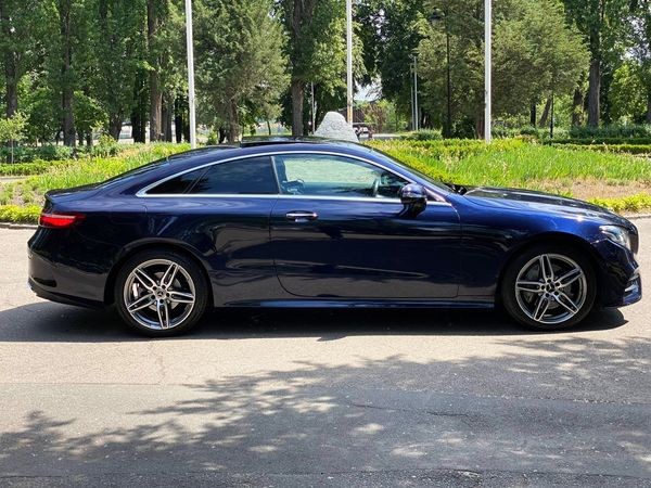 238 Авто с водителем Mercedes Е Coupe W238 cиний на свадьбу BDNJ