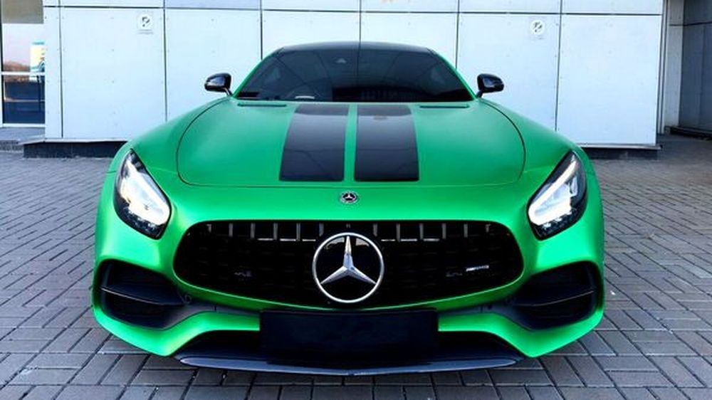 079 Cпорткар Mercedes-Benz AMG GT Coupe с водителем BDbz