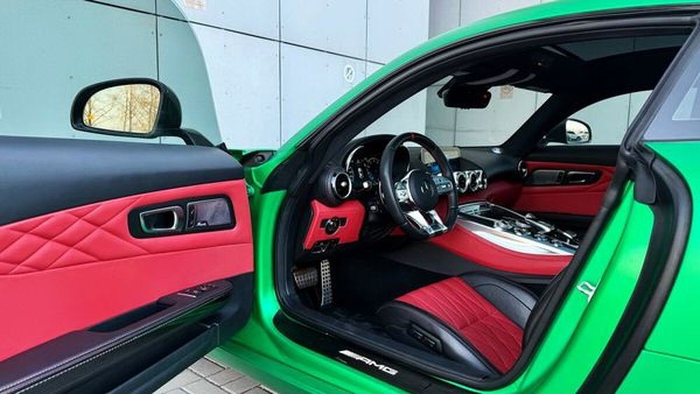079 Cпорткар Mercedes-Benz AMG GT Coupe с водителем BDbz