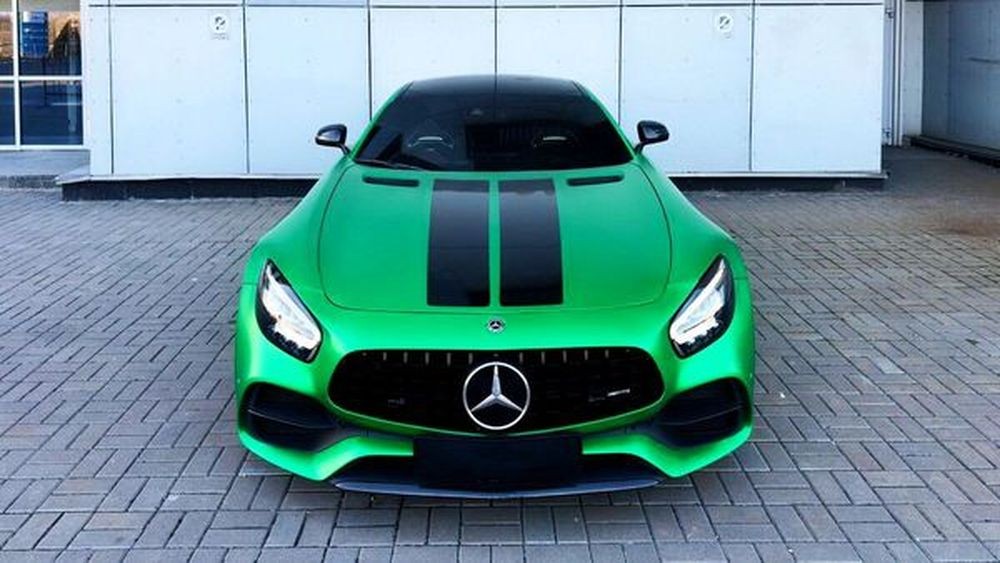 079 Cпорткар Mercedes-Benz AMG GT Coupe с водителем BDbz