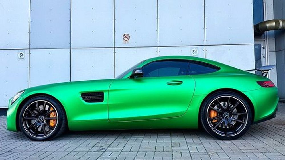 079 Спорткар Mercedes-Benz AMG GT Coupe без водителя nm6q