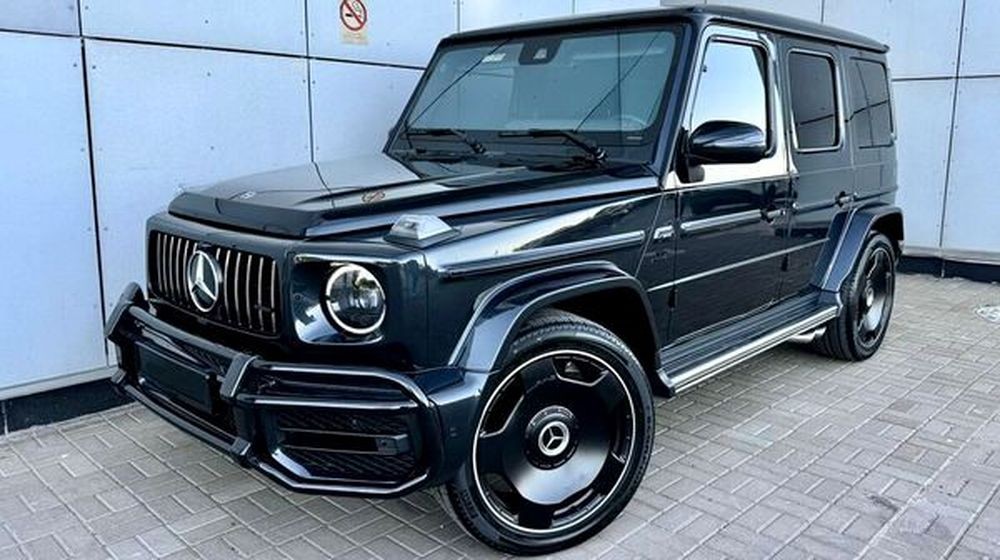 371 Джип Mercedes-Benz G63 AMG Гелик Кубик без водителя K4qK