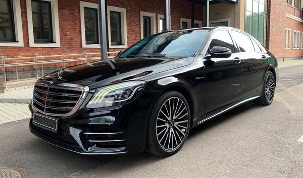 034 Mercedes-Benz S560 AMG 4MATIC W222 Restylingс водителем на свадьбу YJNb