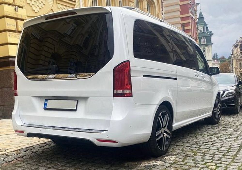 411 Микроавтобус на свадьбу Mercedes-Benz V-class белый YJyq