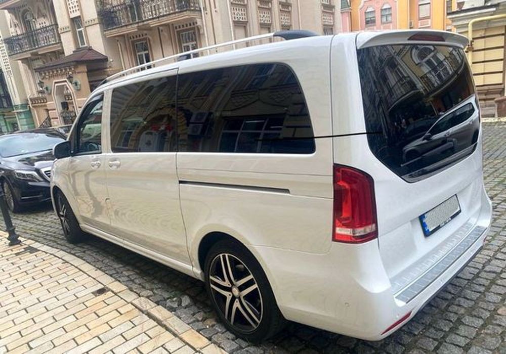 411 Микроавтобус на свадьбу Mercedes-Benz V-class белый YJyq