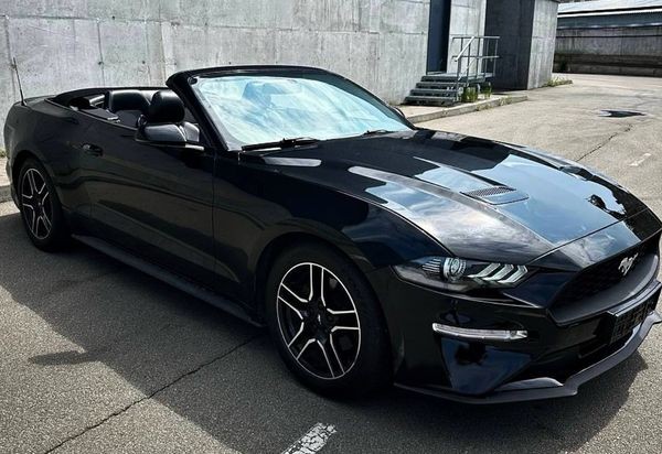 413 Кабриолет Ford Mustang GT черный с водителем bvbo