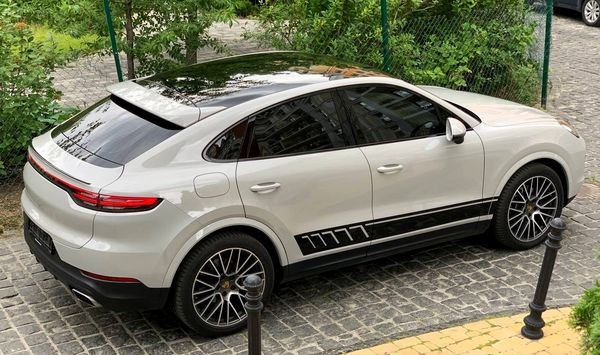417 Porsche Cayenne Coupe на свадьбу с водителем W9gE