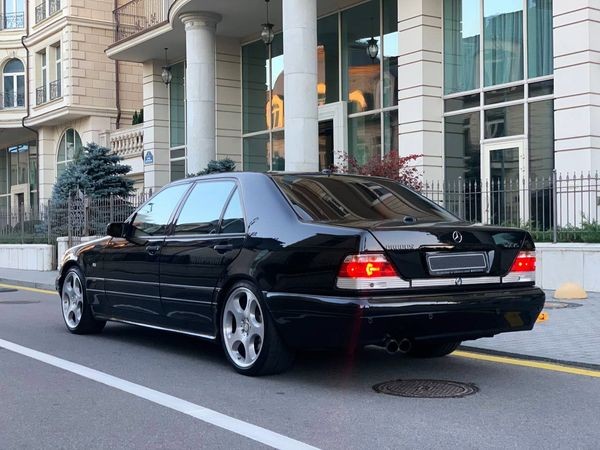117 Mercedes-Benz W140 Long S7.3 V12 Brabus кабан для свадьбы zLN8