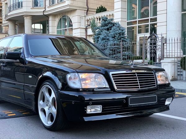 117 Mercedes-Benz W140 Long S7.3 V12 Brabus кабан для свадьбы zLN8