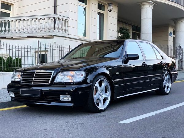 117 Mercedes-Benz W140 Long S7.3 V12 Brabus кабан посуточно AkZn